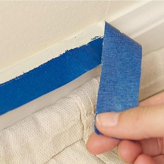 KICNIC Painters Tape 60 Yards, Blue Tape, Removable Masking Tape for Painting, Classroom, Wall, Art Supplies (1 Roll, 0.7in x 60yd)