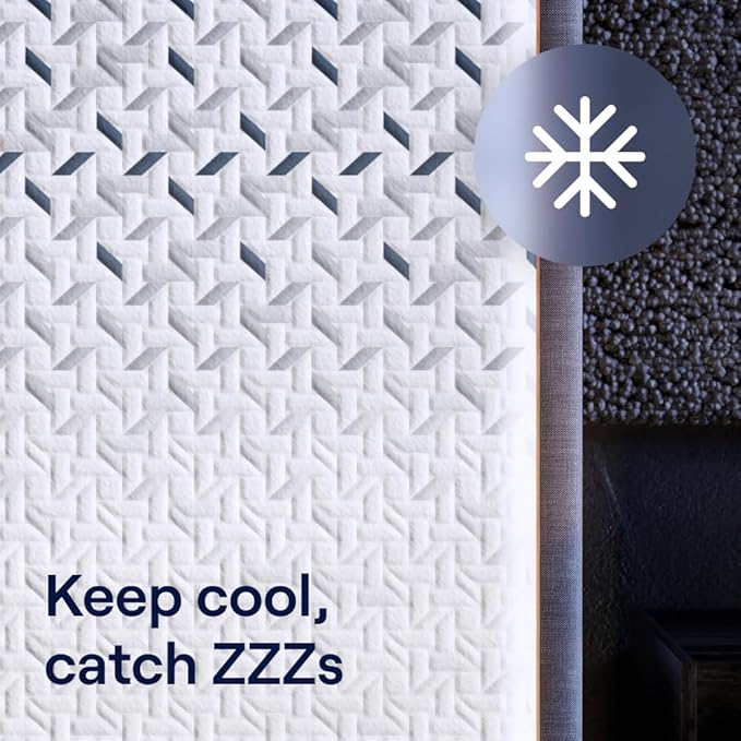 Nectar Ultra Hybrid 15” Twin Mattress - Medium Firm - Cooling Fibers & Temperature Regulating Material - 4” Pressure Relief Layer - Zoned Ergonomic Support Layer - 365-Night Mattress Trial