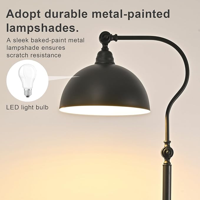 Modern Black Floor lamp, Living Room, Bedroom