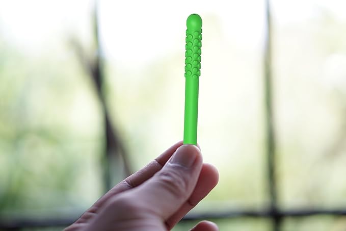 3-Pack Chewable Essential Oil Breath Sticks -Focus attention, Aromatherapy, Fresh Breath, Stop Smoking Chew Stick, Travel Chewable Breather Quit Smoking