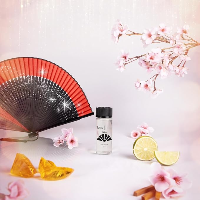 Aroma360 | Disney Reflection Fragrance Oil Blend | Disney Princess Mulan | Luxury Essential Diffuser Oil | Aromatherapy Scent Diffuser Oil | Bergamot, Nutmeg and Jasmine 1.7 fl oz 50mL