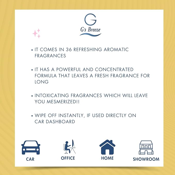 G's Breeze Mango Diffuser Oil Refill - Fruity Essence Aroma for Home or Office - Long-Lasting Tropical Scent of Ripe Mangoes for a Refreshing, Energizing Atmosphere - 60ML