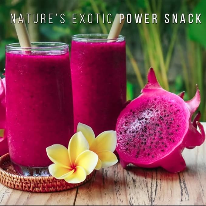 Dragon Fruit Edgar's Baby (4 Pack) | Real Live Fruit Plants for Sale | Rare Exotic Variety | Sweet Edible Fruit | Easy to Grow Live Plants for Organic Gardens. (Edgar's Baby)