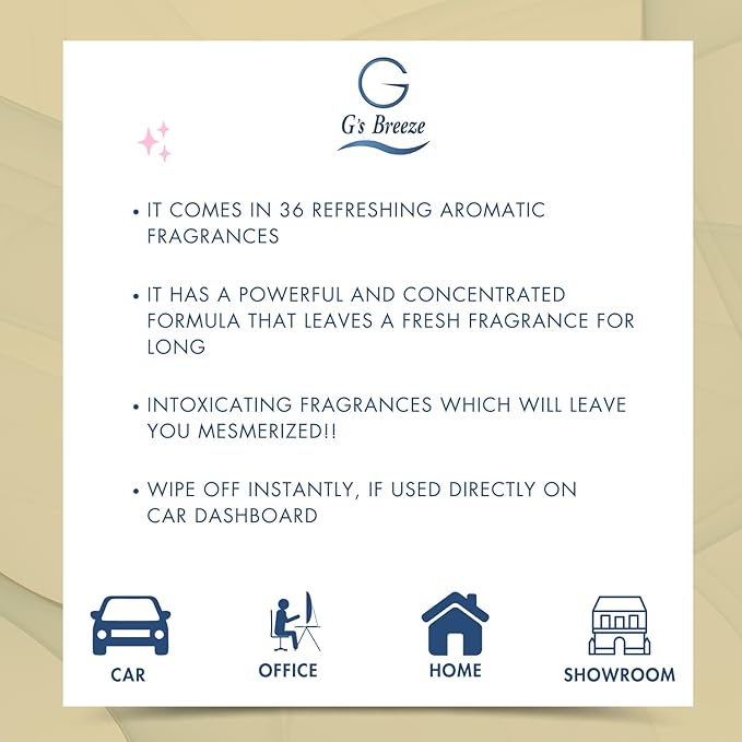 G’s Breeze Musk Diffuser Oil Refill – Warm, Rich & Soothing Musk Scent – Ideal for Bedrooms, Living Rooms, Offices & More – Elevate Your Space with a Timeless Aroma – 60 ML