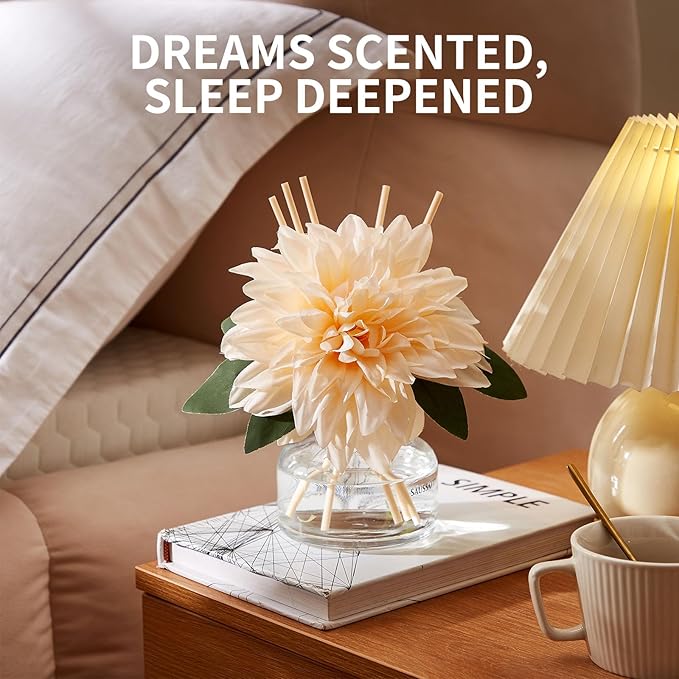 Citrus Reed Diffuser – Bright and Zesty Home Fragrance, Water-Based Long-Lasting Scent for Kitchen, Entryway, or Office