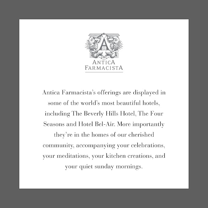 Antica Farmacista Home Ambiance Diffuser, Casablanca, 8.45 Fl Oz