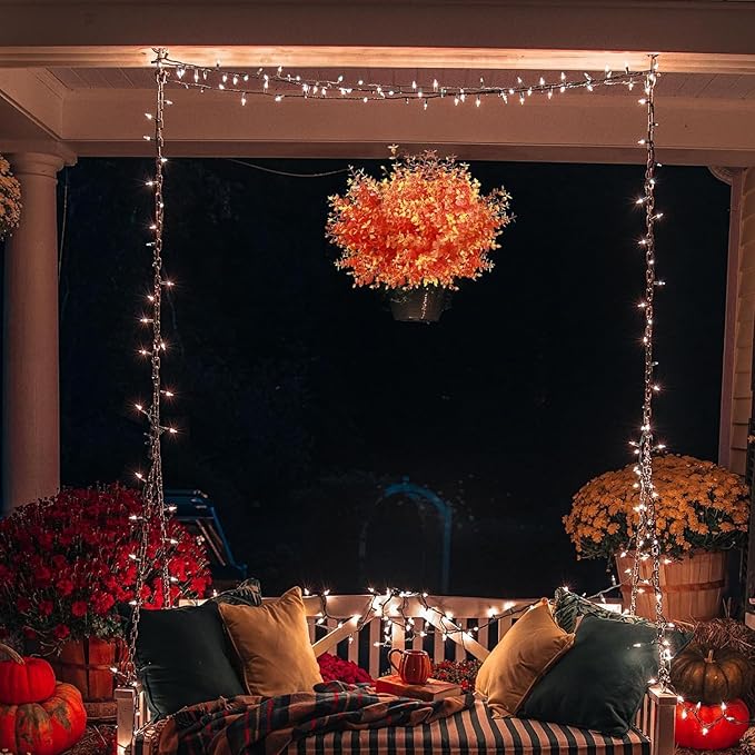 summer flower 10pcs Artificial Outdoor Boxwood for Fall Decor No Fade Fake Fall Flowers Decorations for Home Indoor Thanksgiving Garden Porch Party Decor