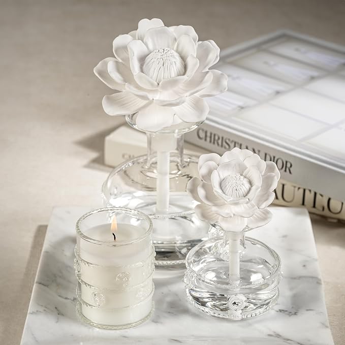 Magnolia Petals Zodax MINI Grand Casablanca Porcelain Diffuser