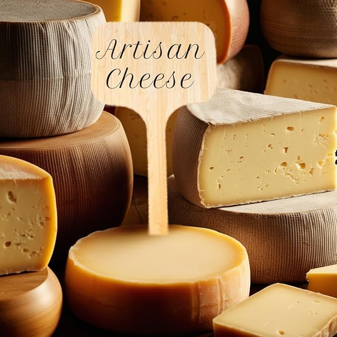 100 Pack 4.5 Inch Tall Plant Labels Garden Markers Plant Name Tags for Flowers, Herbs, Vegatables, Seeds, Bulbs Easy to See Writing Area with Full Size Marker