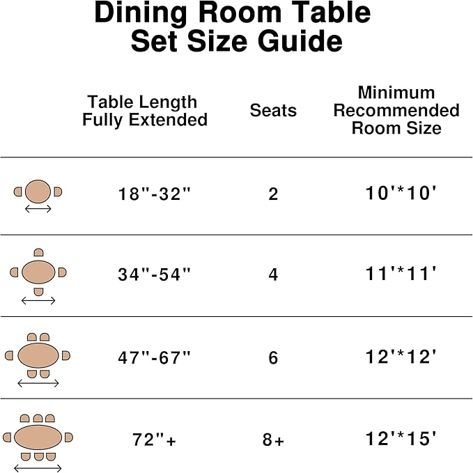 Casaphoria 46" Round Dining Table, Modern Kitchen Table for 4-6, Farmhouse Style with Undercut Edge Top & Concave Cylinder Legs, Easy Assembly for Living Room, Kitchen, Bar, Natural Wood