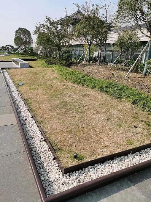 10 lbs Large River Rocks for Landscaping, 2-3 inch Polished White Pebbles for Plants, Decorative White Stones for Planters Vase Aquarium and Outdoor Garden Rocks