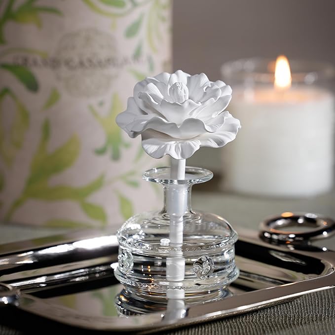 Wild Tuberose Zodax MINI Grand Casablanca Porcelain Diffuser