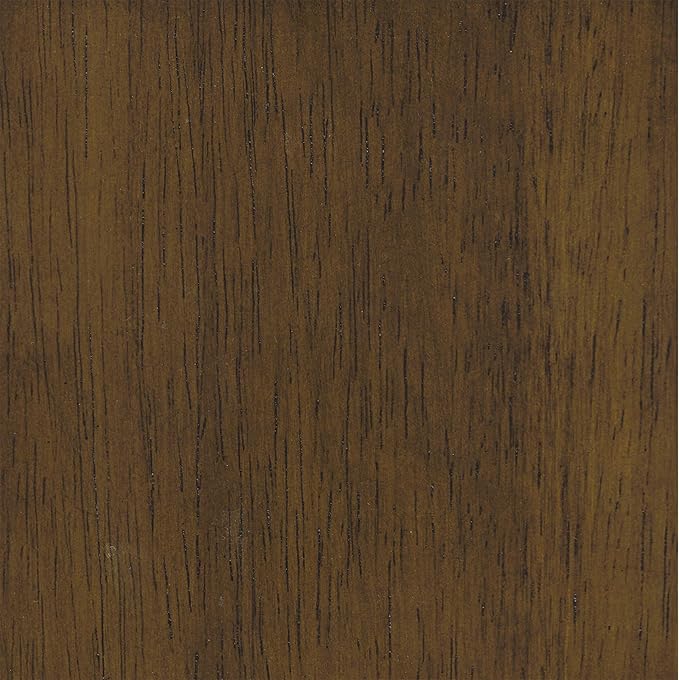 HomePop Modern Swoop Arm Accent Chair - Distressed Brown Faux Leather