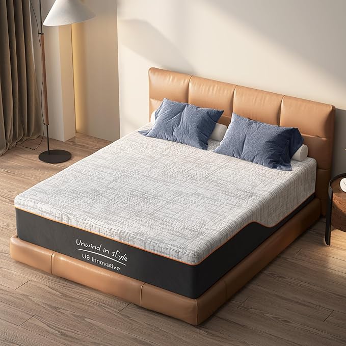 12 Inch Full Size Mattress Cooling Gel - Medium Firm for Back Support & Enhanced Space | CertiPUR-US Certified | Ideal for Adults, Teens, Guest Rooms & Couples | Bed in a Box