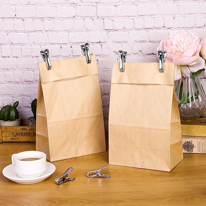 Aodaer 60 Pieces Stainless Steel Garden Clip with Strong Grip Heavy Duty Greenhouse Clips Anti-wind Garden Shed Film Shading Net Rod Clamps for Shade Cloth Plant Cover on Garden Hoops