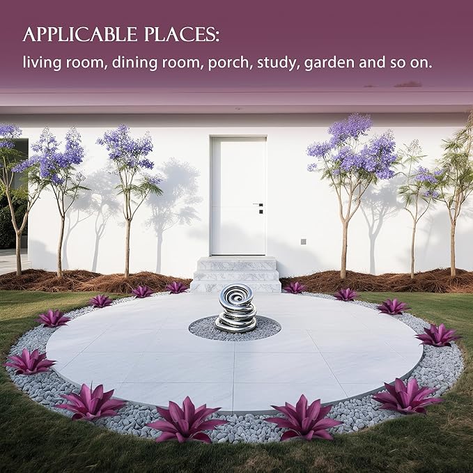 Artificial Agave 15In Faux Agave Fake Greenery Outdoor Artificial Plant Fake Plant for Indoor Home Decoration Plastic Plant Outdoor Decoration Front Porch Decor Simulation Plants 2Pack,Purple