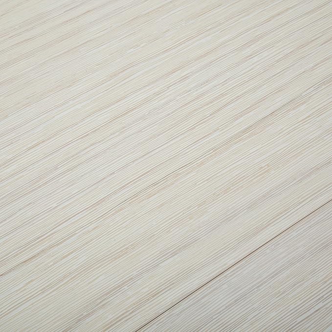 Plank+Beam 48 Inch Farmhouse Dining Table, Rustic Solid Wood Kitchen Table, Dinner Table for Dining Room, Home Office Furniture, White Sand Wirebrush