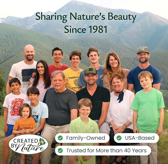 Created By Nature Florida Wildflower Seed Mix, 18 Flower Varieties, 35,000 Seeds