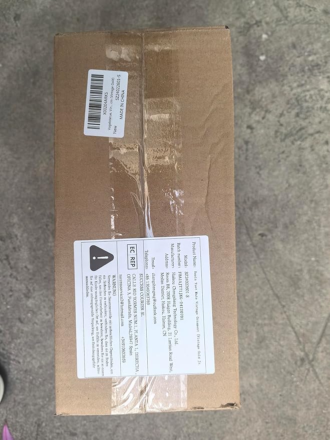 Vintage Gold Home Decor Statue, Unique Round Textured Art Sculpture for Home Interior Accent Decor, Entryway, TV Cabinet, Office Decor, Shelf Decor Aesthetics (Vintage Gold)