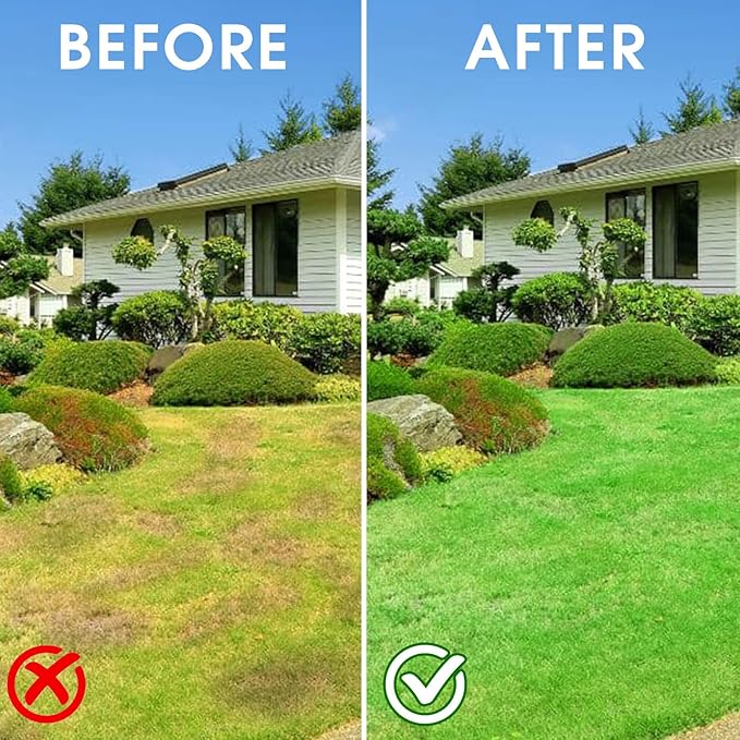 Aerator Lawn Tool for Gardening,42.5 in Manual Lawn Aerators-Easily Assemble Soil Aerator with Longer Spikes & Wider Foot Plate,Yard Aerator for Lawn to Revives Lawn Health