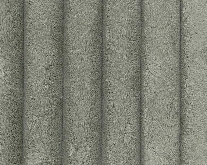 Signature Design by Ashley Lindyn Contemporary Chaise with USB Charging Ports, 2 Cup Holders and Throw Pillows, Gray