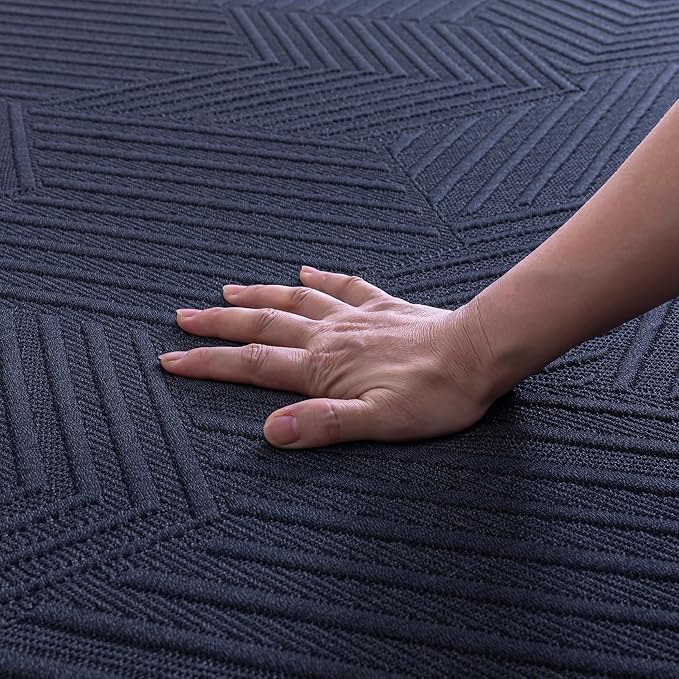 MLILY EGOHOME 14''Hybrid Queen Mattress,Memory Foam Pocket Spring Mattress with Cooling Cover,Bed in a Box,CertiPUR-US Certified,Targeted Support Pressure Relief,60''x80''x14'' Black