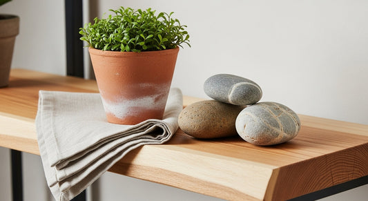 Texture Inspired by Nature: Stone, Clay, Linen, and Wood