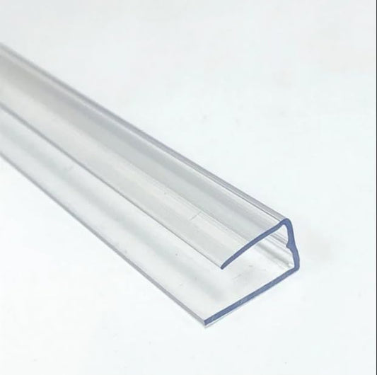 Polycarbonate Greenhouse Panels U Connector - 20 Pieces, 2ft Length, Prevent Dust, Rain & Moisture from Getting into Twin-Wall Panels, Fit 6mm or 4mm (0.2 in) Panels (U Connectors 6mm-2ft)