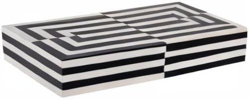 Handicrafts Home Handmade Puzzle Collection Decorative Jewelry Box Organizer – Keepsakes, Trinkets, and Home Decor – Antique Coffee Table Storage, Memory Box, Farmhouse Style Decor Slide, 12x6x2