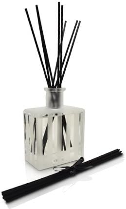 LOVSPA Reed Diffuser Set, French Lavender Scented Oil Diffuser with Sticks, Home Fragrance Accessories for Bathroom Shelf Decor, Aroma Diffusers for Home or Office Desk, USA Made