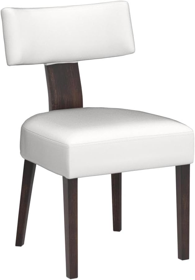 Mid Century Modern Dining Chairs, Farmhouse Velvet Upholstered Accent Chair Curved Backrest Kitchen Chairs Set of 2, with Hardwood Frame, Cream, Velvet-beige