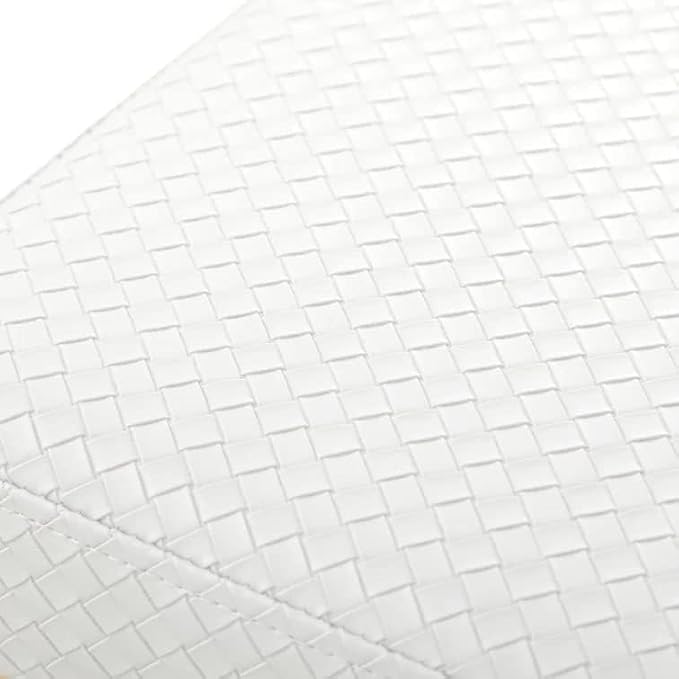 PHI VILLA Bar Stools Set of 3 - Thick Cushion Metal Steel Frame Base with Footrest Kitchen Stools, Gold Bar stools