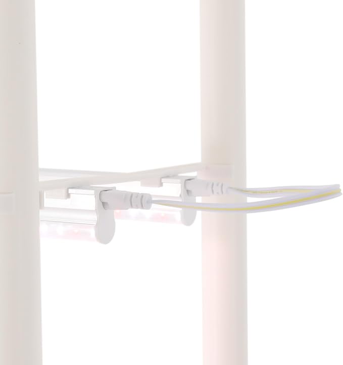 4-Tier Hydroponic Growing Tower Hydroponics Growing System Kit Indoor Outdoor Gardening System with 8.45-Gallon Water Tank & LED Vertical Garden Planter Kits for Homes, Commercial, Botanical Gardens