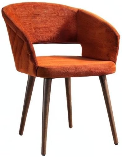 Ottomanson Dining Chair, Set of 2, Palermos Orange