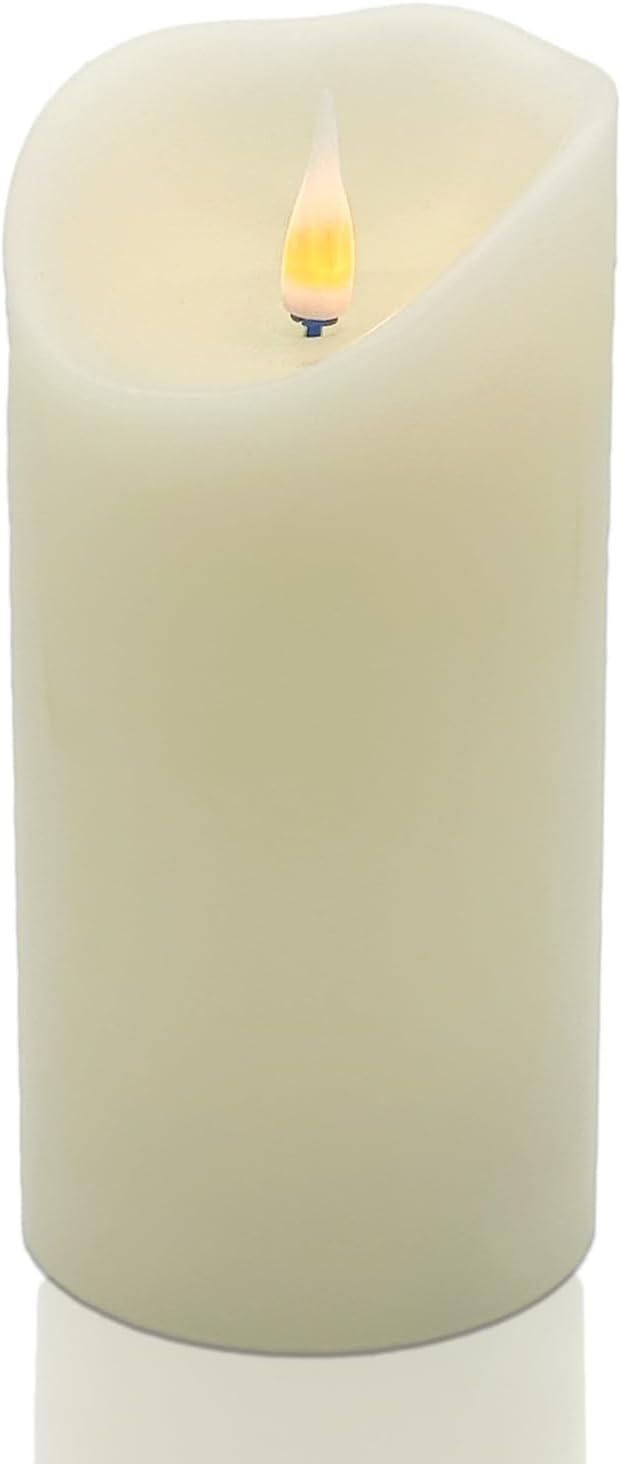 Flameless LED Candles (Ivory, 6 Inch)