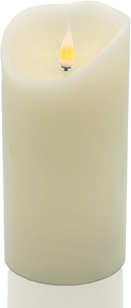 Flameless LED Candles (Ivory, 6 Inch)