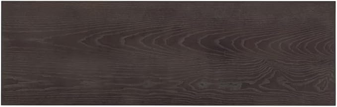 Mid Century Modern Console Table with Ash Veneer,Wood Fluted Entryway Table with Storage Drawers and Shelf for Entryway,Foyer,Living Room (Brown)