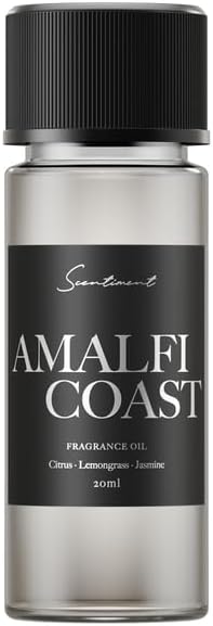 Diffuser Oil - Amalfi Coast | Aromatherapy Fragrance | Inspired by W Hotels® | Notes of Bergamot, Lemongrass, Jasmine, Lily, Magnolia & Koa Wood (20 mL)