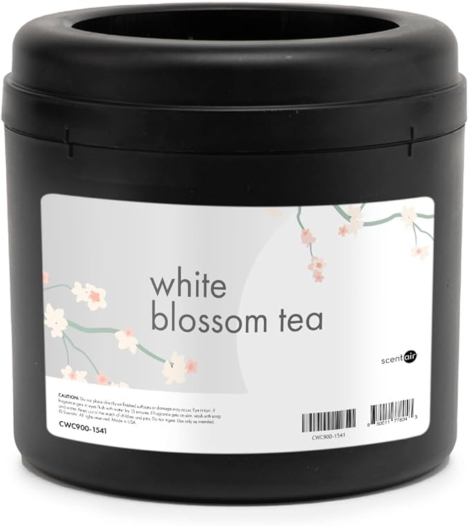 ScentAir Whisper Home Monthly Plug-in Refill, Fragrance Cartridge for Home and Office, White Blossom Tea