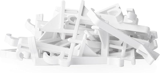 Tower Garden Vertical Growing Clip, White, Small, 30 Count, UV Resistant