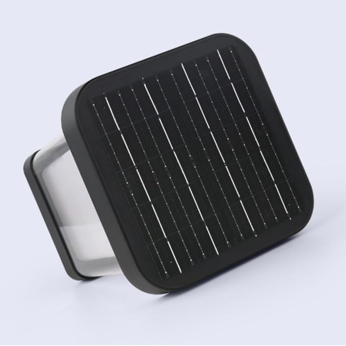 Gama Sonic Halo Outdoor Solar Post Light – 300 Lumen Dual-Color LED Fixture for 3-Inch Poles, (315i90012)