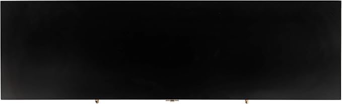 SAFAVIEH Genevieve TV Stand for up to 65" Flatscreen – Black & White Washed Finish, Mid-Century Modern Storage Cabinet, Entertainment Media Console (MED5000B)