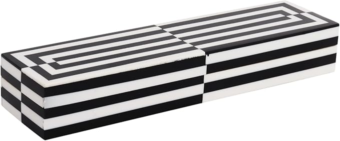 Handicrafts Home Handmade Puzzle Collection Decorative Jewelry Box Organizer – Keepsakes, Trinkets, and Home Decor – Antique Coffee Table Storage, Memory Box, Farmhouse Style Decor Slide, 10x2.5x1.5