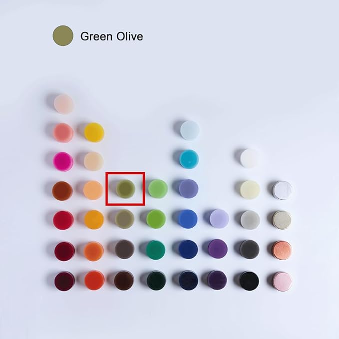 MOZEAL Hand-Poured, 6 Inch Olive Green Large Round Ball Candles - Elegant Olive Green Round Pillar Candles, Dripless, Unscented, Smokeless, Ideal for Autumn Gatherings.