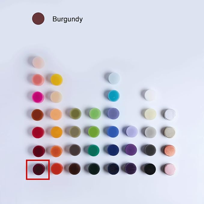 MOZEAL Hand-Poured, 6 Inch Burgundy Large Round Ball Candles - Elegant Burgundy Round Pillar Candles, Dripless, Unscented, Smokeless, Ideal for Intimate Gatherings.