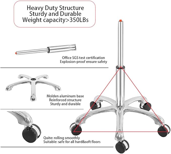 Saddle Stool Chair with Back Rolling Esthetician Seat for Salon Tattoo Shop Spa Facial lash Home Dentist Clinic Esthetician Chair(with Back Support, Black)