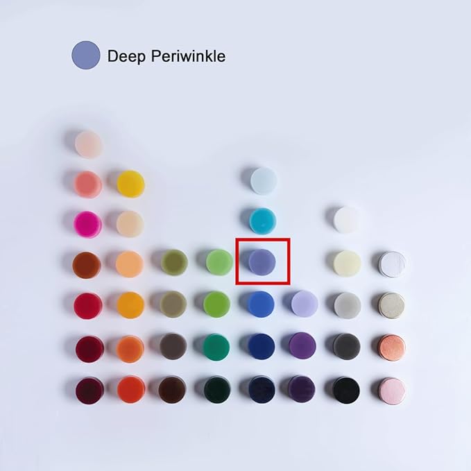 MOZEAL Hand-Poured, 3 Inch Periwinkle Round Ball Candles - Elegant Periwinkle Round Pillar Candles Set of 3, Dripless, Unscented, Smokeless, Ideal for Spring Celebrations.