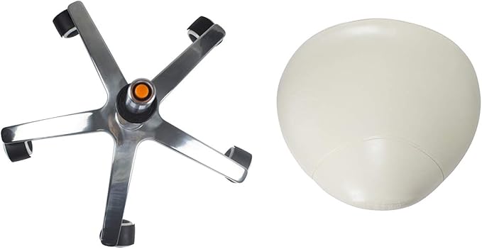 Antlu Saddle Stool Rolling Chair for Medical Lash Massage Salon Kitchen Spa,Adjustable Hydraulic Stool with Wheels (Beige)