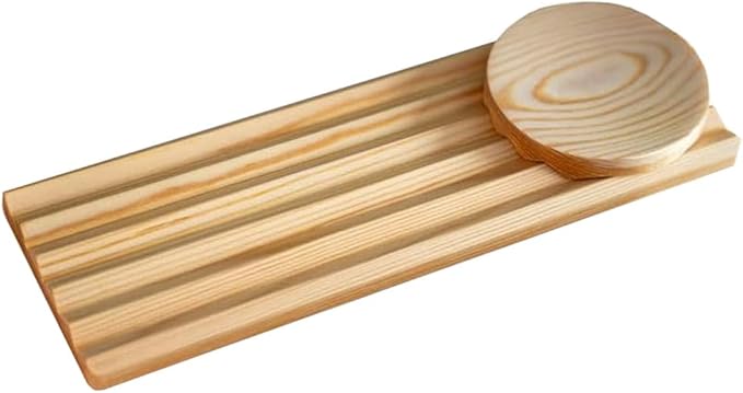 Wooden Desk Organizer, Wave Pen Tray, Fountain Pen & Pencil Organizer