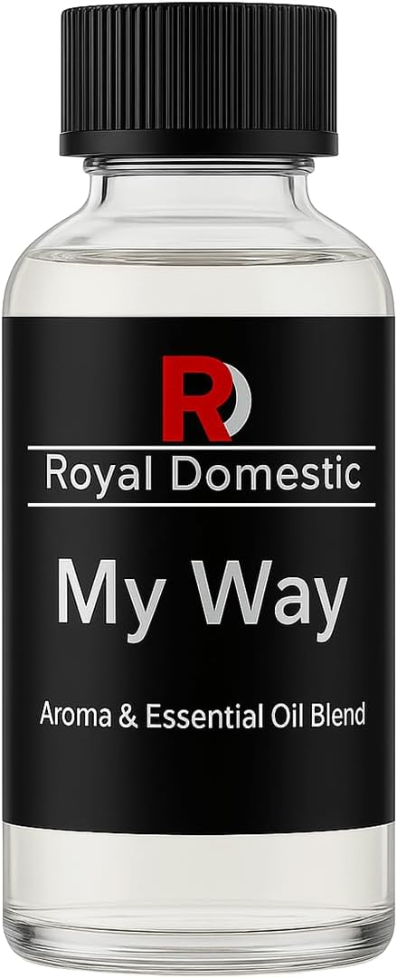 My Way Hotel Diffuser Oil – Luxury Home Fragrance Blend with Sandalwood, Cedarwood, Lemon & Iris – 120mL Essential Oil for Aromatherapy Diffusers & Humidifiers